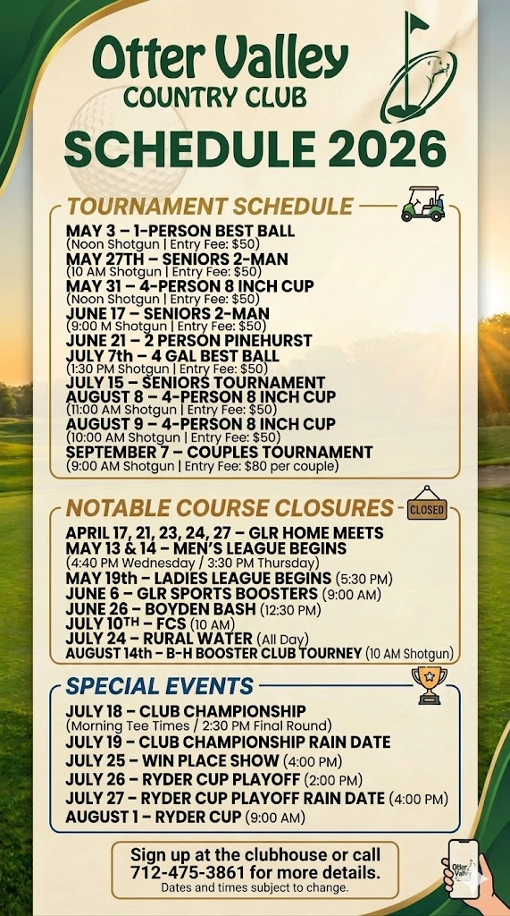 Tournaments/Events
